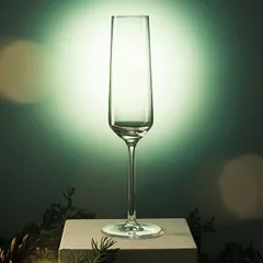 Бокал-флюте «Белфеста (Пьюр)» хр.стекло 210мл D=42,H=252мм прозр., изображение 3