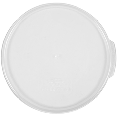 Sealed lid for containers art.RFS6PP, RFS8PP polyprop. D=25.2cm transparent.