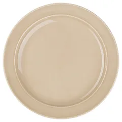 Тарелка «Акварель» Принц мелкая фарфор D=220,H=24мм бежев.