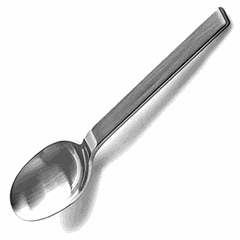 Table spoon “Base”  stainless steel , L=21, B=4cm  metal.