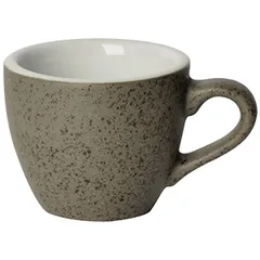 Coffee cup “Egg”  porcelain  80 ml  gray