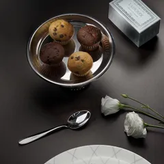 Ложка кофейная «Ритц» сталь нерж. ,L=14,3см металлич., изображение 3