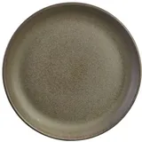 Тарелка «Терра Антиго» мелкая керамика D=24см коричнев.,серый