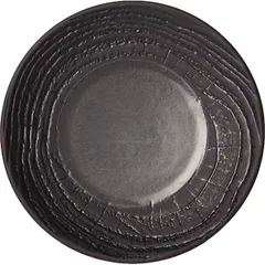 Тарелка пирожковая «Арборесценс» керамика D=160,H=15мм черный