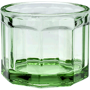 Олд фэшн стекло 160мл D=8,H=6см зелен.,прозр.