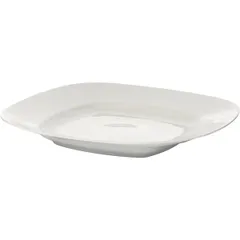 Тарелка «Рита» квадратная с закругленными краями фарфор ,H=3,L=32,B=32см белый, изображение 2