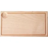 Доска для стейка бук ,H=2,L=32,B=17см бежев.