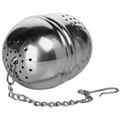 Tea sieve “Egg”  steel  D=38, H=53mm  chrome plated.