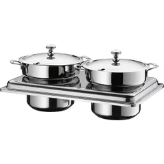 Станция для первых блюд для мармита GN 1/1 сталь нерж. 4,5л металлич.