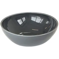 Salad bowl porcelain 2l D=250,H=85mm gray