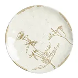 Тарелка «Фенхель» фарфор D=221,H=22мм белый