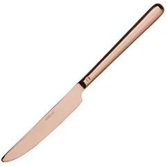 Нож столовый «Линеа» сталь нерж. ,L=23,6см медный