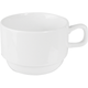 Чашка кофейная «Кунстверк» фарфор 90мл D=60,H=45,L=90мм белый