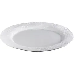 Dish “Taffoni” porcelain D=31/21cm white