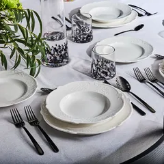 Тарелка «Поэма Флауэр» мелкая фарфор D=27,H=2см белый, изображение 2