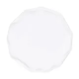 Тарелка «Вейв» с бортом фарфор D=180,H=12мм белый