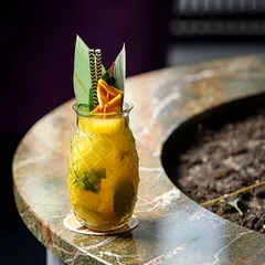 Стакан для коктейлей «Ананас» стекло 0,53л D=8,H=14см прозр., изображение 4