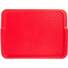 Rectangular tray  polyprop. , L=42.5, B=32cm  red