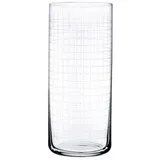 Highball "Finess Grid"  chrome glass  350 ml  D=51, H=127 mm  clear.