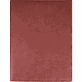 Папка-меню на винтах кожезам. ,L=32,B=24,5см св.корич.