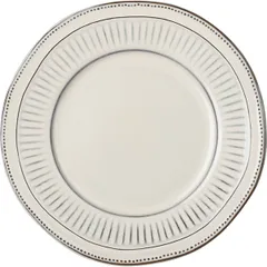 Plate “Styles” small  porcelain  D=27cm  white