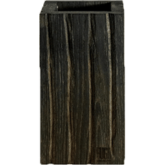 Короб для бутылок «Пирог» прямоугольный, темный дуб ,H=21,L=12,B=12см тем.дерево