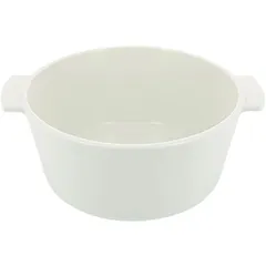 Baking pan without lid “Revolution” ceramics 2.4l D=220,H=95mm white