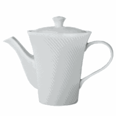 Kettle “Graffiti Ym.” porcelain 350ml white