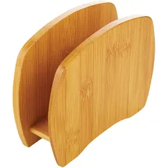 Napkin holder bamboo ,H=116,L=150,B=50mm