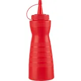 Емкость для соусов пластик 350мл D=6,H=20см красный