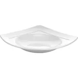 Салатник «Симплисити Вайт» фарфор 200мл ,H=4,L=19,B=19см белый