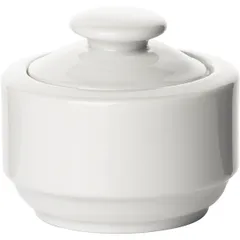 Сахарница «Прага» фарфор 200мл D=9,H=8см белый
