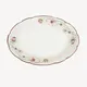 Салатник «Космея утро» овальный керамика 0,71л ,H=51,L=265,B=190мм белый,зелен., изображение 3