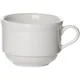 Чашка чайная «Увертюра» фарфор 210мл D=85,H=63мм белый