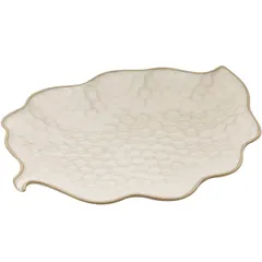 Serving dish “Kyupseli” ceramics ,L=34.5,B=26.5cm beige.