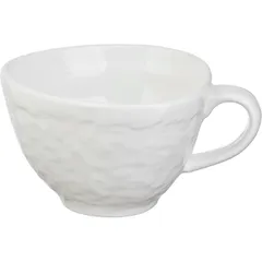 Tea cup "Milk"  porcelain  80 ml  white