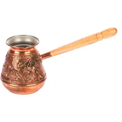 Turk "Ararat" copper,wood 400ml D=95,H=100mm copper