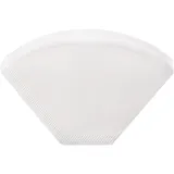 Coffee filters for funnel[100pcs] paper ,H=10,L=17,B=6cm white