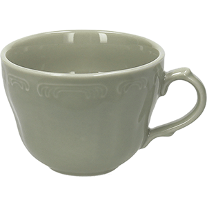 Чашка чайная «В.Виена Шарм» фарфор 205мл D=86,H=65мм зелен., Цвет: Зеленый