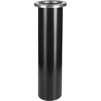 Диспенсер для крышек (D=62-98мм) встраиваемый пластик D=15,3/12,H=45см черный,стальной