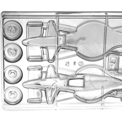 Mold for chocolate “Formula 1”  polycarbonate , L=200, B=72mm