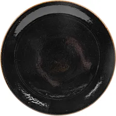 Plate “Craft Licorice” small  porcelain  D=30, H=2cm  black