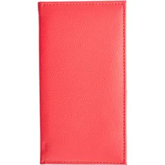 Folder for bills leatherette ,L=22.2,B=12cm red