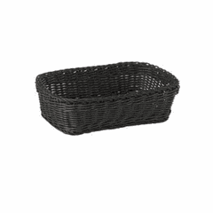 Bread basket polyprop. ,H=70,L=265,B=190mm black