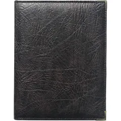 Menu folder A5  leatherette , L=24, B=18.5 cm  dark brown.