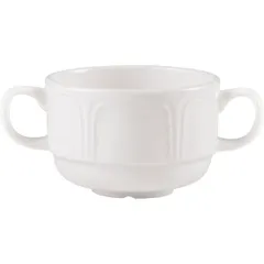 Чашка бульонная «Торино вайт» фарфор 300мл белый