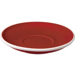 Saucer “Egg” porcelain D=15.5cm red