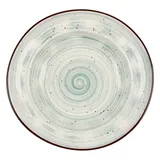 Тарелка глубокая «Пастораль» фарфор 350мл D=23см зелен.