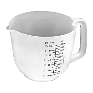 Мерный кувшин полипроп. 2л D=17/23,H=15,5см прозр.