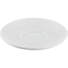 Блюдце «Граффити» фарфор D=113/40мм белый, изображение 2